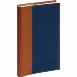 AGENDA SEM ESPACE 17S DENIM BLEU