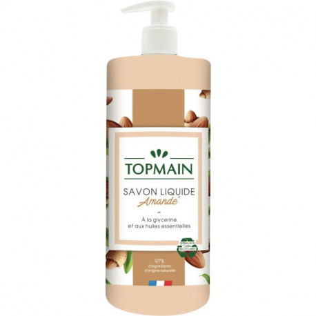 SAVON LIQUIDE amande pompe 500 ml PV25538101 TOPMAIN