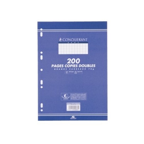 COPIES DBLES PERF. 2 UNIVERS. 21x29,7 70G 120 PAGES 5x5