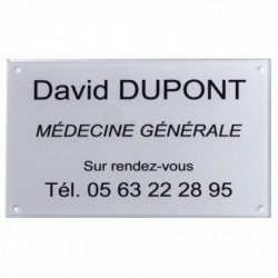 PLAQUE PLEXI À VISSER 2400 CM2