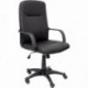 FAUTEUIL VILLA  BASCUL.CENTRE REGLABLE SIMILI CUIR NOIR ACCOUDOIRS FIXES NORME NF GAR 3 ANS 120KG 