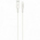 CORDON USB TYPE A VERS LIGHTNING 1.2M BLANC