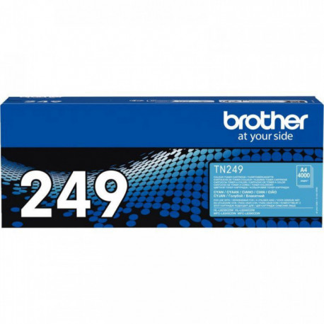 BROTHER TN249C TONER LASER CYAN TRÈS HAUTE CAPACITÉ AUTHENTIQUE