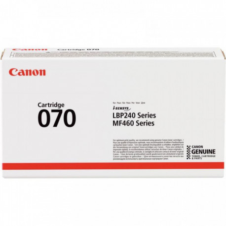 CANON 070 CARTOUCHE LASER NOIR AUTHENTIQUE