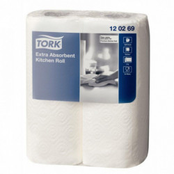 LOT DE 24 ROULEAUX ESSUIE-TOUT TORK 2 PLIS