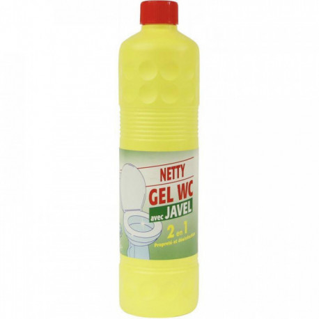 BOUTEILLE 1L GEL WC JAVEL 2EN1