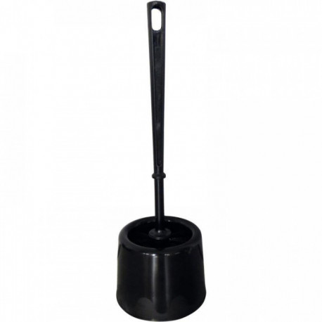 PORTE BROSSE + BROSSE WC NOIR