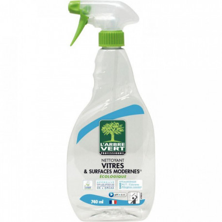 SPRAY 740ML ARBRE VERT NETTOYANT VITRES