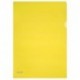 POCHETTE COIN RIGIDE 190 MICRONS A4 JAUNE PQT 25 TRES EPAISSE GRAINEE