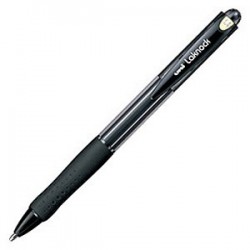 STYLO BILLE RETRACT. UNI LAKNOCK 1,4 MM NOIR